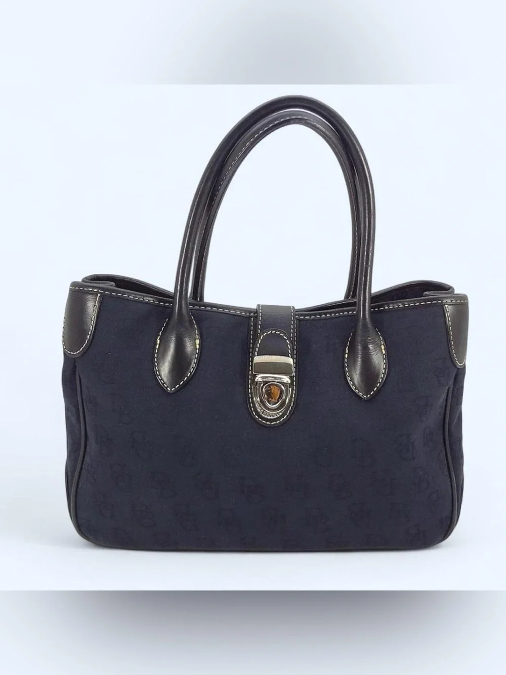 RARE Dooney & Bourke Black Laptop Tote